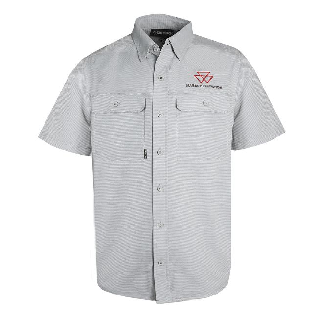 Massey Ferguson Dri Duck Dobby Woven Shirt