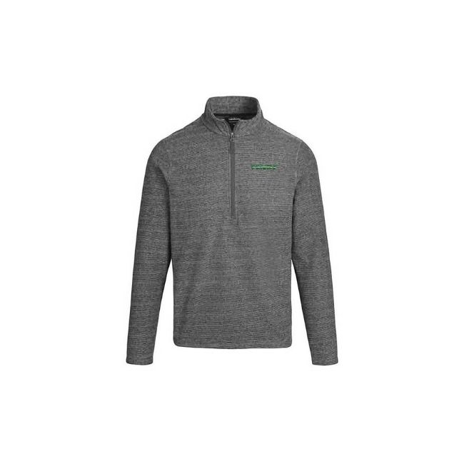 FENDT TEXTURED 1/4-ZIP FLEECE