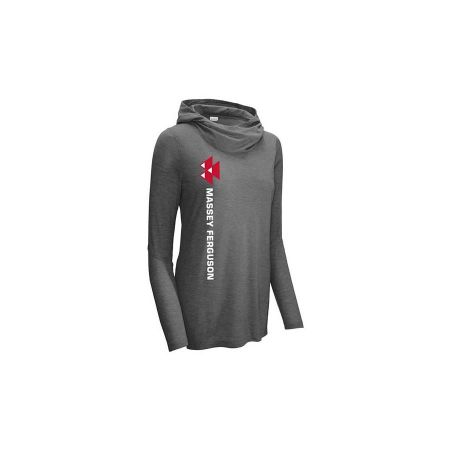 MASSEY FERGUSON WOMEN'S TRI-BLEND HOODED T-SHIRT product image