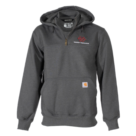 Image of Massey Ferguson Carhartt Rain Defender 1/4 Zip Hoodie