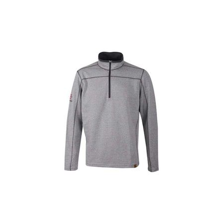 Image of MASSEY FERGUSON HEATHERED MID-BASELAYER 1/4-ZIP