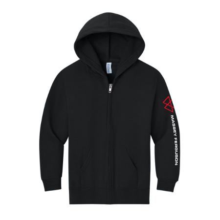 Image of Massey Ferguson Youth Full Zip Hoodie